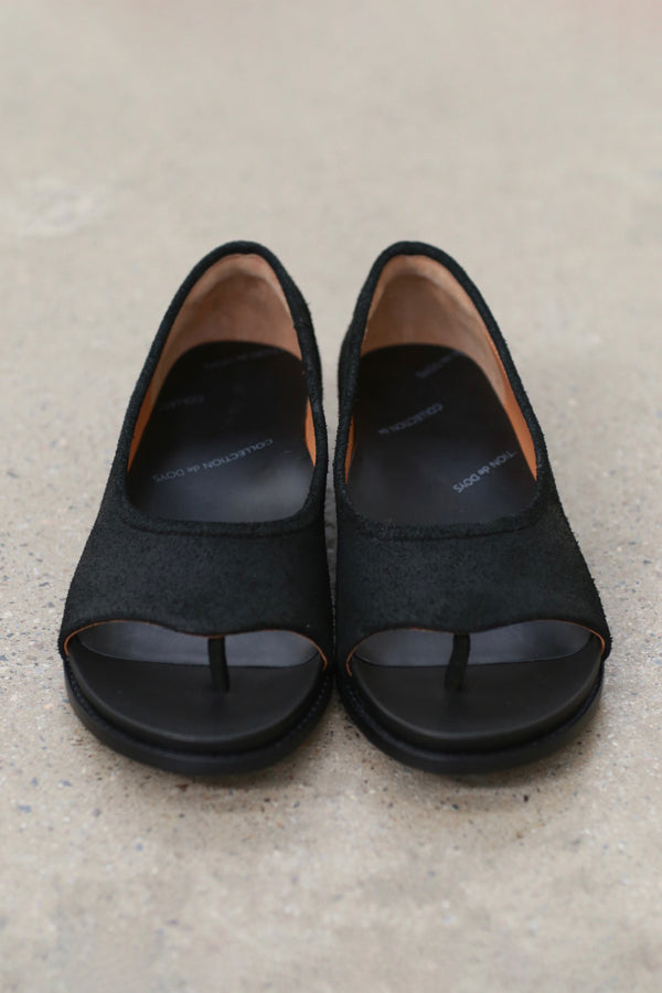 DOYS Patrol Series Handmade Flip Flops DS-LHK-PS01-WH Black